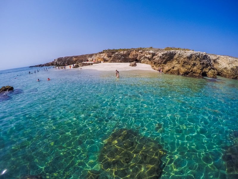 Hidden Beach in the Marietas Islands nayarit