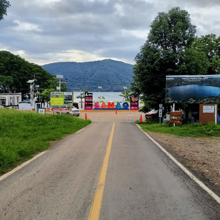 santa maria del oro lagoon nayarit